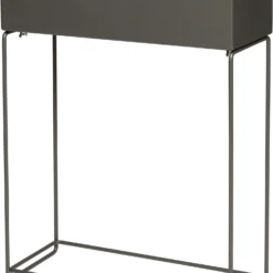 Intratuin Plantenbak Zoey Op Voet Grijs 55 X 20 X 70 Cm