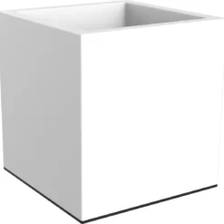 Elho Plantenbak Op Wielen Vivo Wit 39 X 39 X 41 Cm