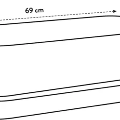 Elho Plantenbak Greenville Bruin 69 X 20 X 18 Cm -Boom Hart Verkoopwinkel 8711904357795 4