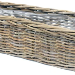 Van Der Leeden Plantenbak Grijs 60 X 23 X 20 Cm