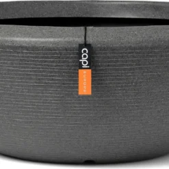 Capi Europe plantenschaal Granite antraciet D 61 H 25 cm