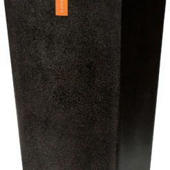 Capi Europe Plantenbak Lux Terrazzo Zwart 32 X 32 X 60 Cm