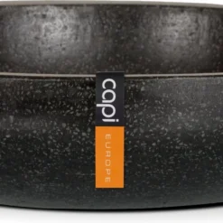 Capi Europe Plantenschaal Stuff Zwart D 36 H 9 Cm