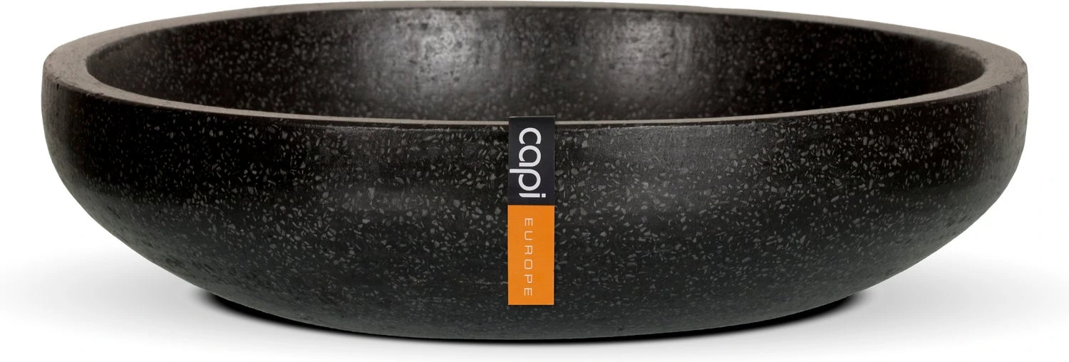 Capi Europe Plantenschaal Stuff Zwart D 36 H 9 Cm 1 Capi Europe Plantenschaal Stuff Zwart D 36 H 9 Cm