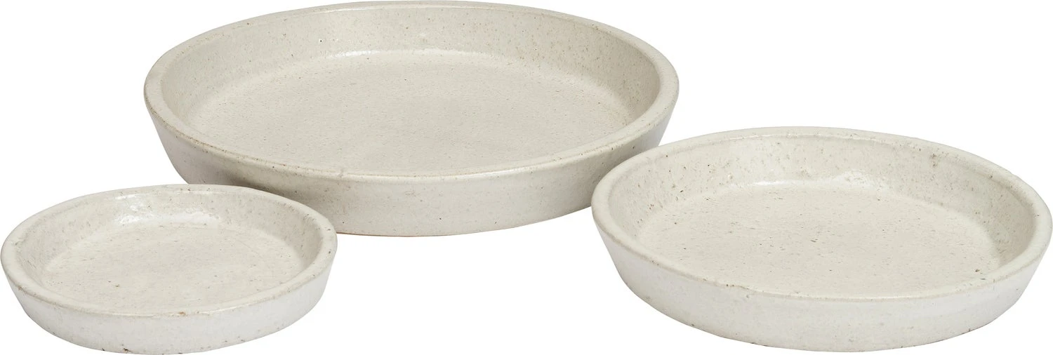 Intratuin Plantenschaal Sefa Wit D 28 H 4,5 Cm 2 Intratuin Plantenschaal Sefa Wit D 28 H 4,5 Cm - Afbeelding 2