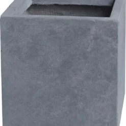 Intratuin Pot Kubus 55 X 55 X 47 Cm Lichtgrijs