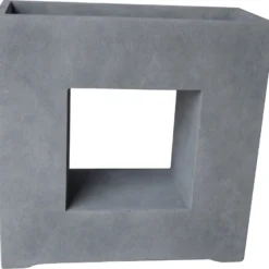 Intratuin Bak Vierkant Venster 68 X 27 X 68 Cm Lichtgrijs