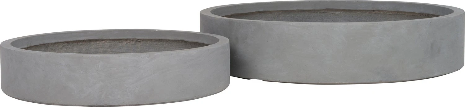 Intratuin Plantenschaal Silence Grijs D 80 H 16 Cm 2 Intratuin Plantenschaal Silence Grijs D 80 H 16 Cm - Afbeelding 2